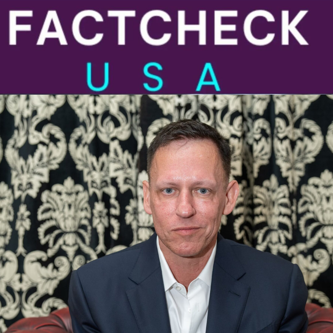 Factcheck: Peter Thiel
